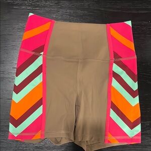 FP Movement Colorful Women's Athletic Shorts SIZE SMALL